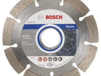 Bosch - Standard Seri Taş İçin, 9+1 Elmas Kesme Diski Set 115 mm