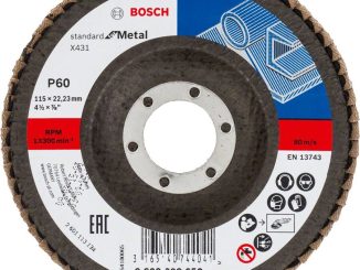 Bosch - 115 mm 60 Kum Standard Seri AlOX Flap Disk