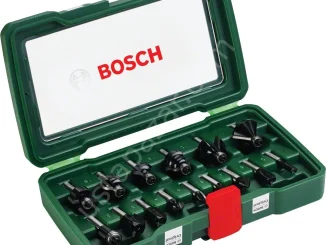 Bosch - 15 Parça Freze Seti 8 mm Şaftlı 2607019469