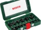 Bosch - 15 Parça Freze Seti 8 mm Şaftlı 2607019469
