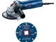 Bosch Professional Gws 9-125 S Avuç Taşlama Makinesi + Kesme Diski 0615990N3G